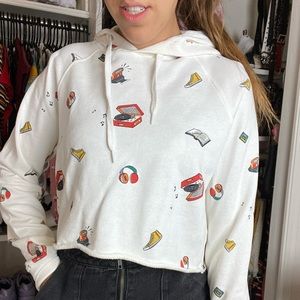 Cute crop top sweater